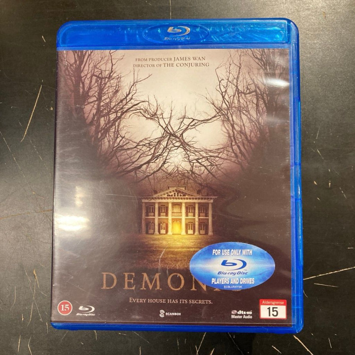 Demonic (2015) Blu-ray (VG+/M-) -kauhu-